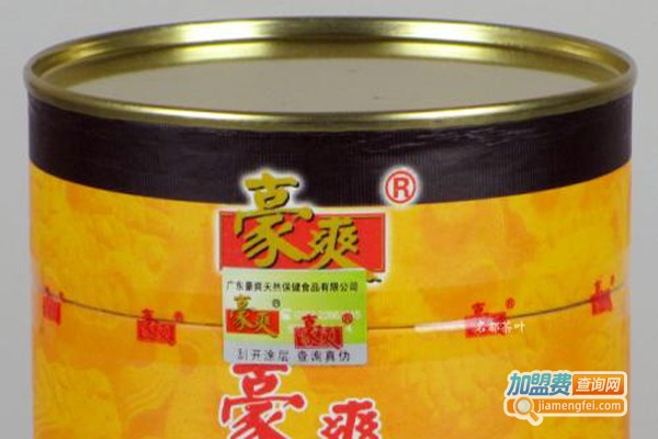 豪爽休闲食品加盟费