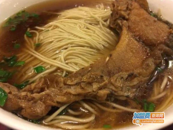 老苏州面馆加盟费