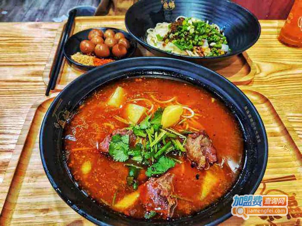 一家来福牛肉面加盟费