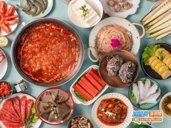 自然馋火锅食材加盟费