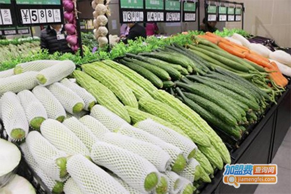 菜篮子生鲜超市连锁加盟费