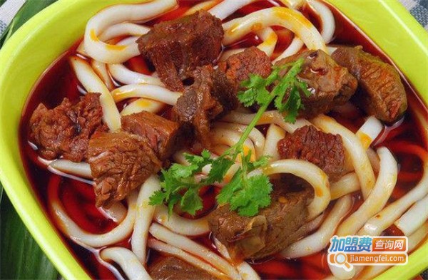 蜀香面馆加盟费