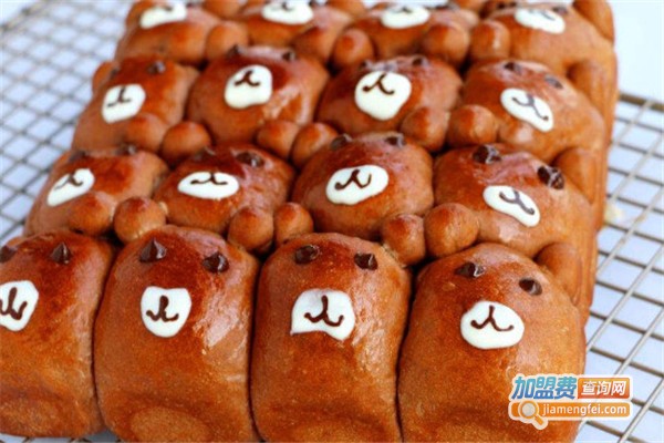 甜心熊面包店加盟费