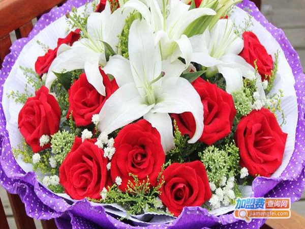 玫瑰之约鲜花加盟费