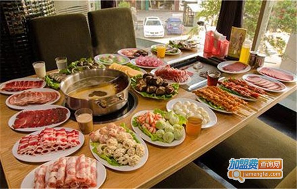 自助火锅烤肉一体店加盟