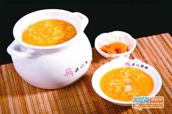 方记粥铺加盟费