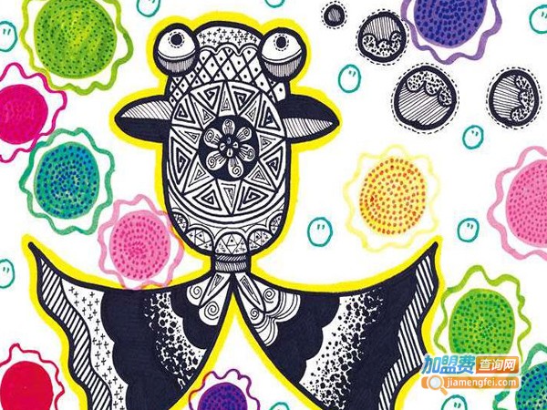 少儿美术创意绘画加盟费