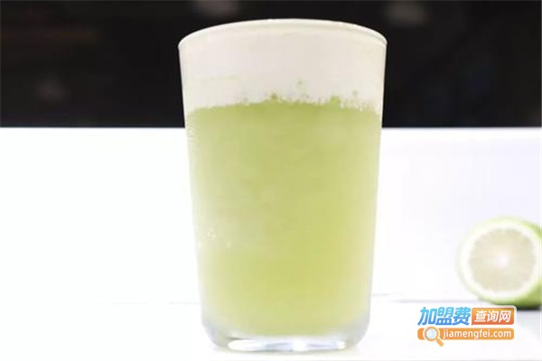 快乐青柠奶茶店