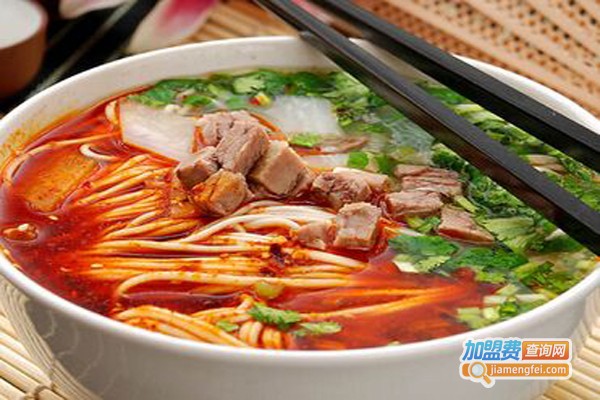 自助面馆加盟费