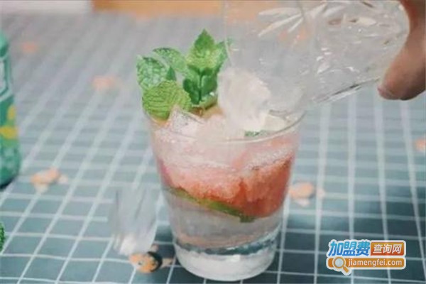 快乐青柠奶茶店