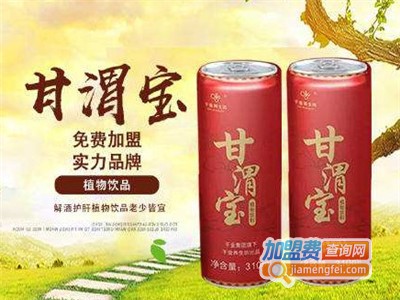 甘渭宝解酒饮料加盟费