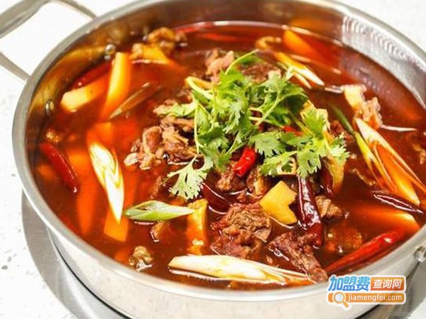 牛坐庄筋头巴脑锅加盟费