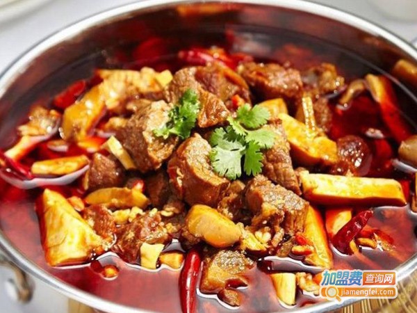 牛坐庄筋头巴脑锅加盟费