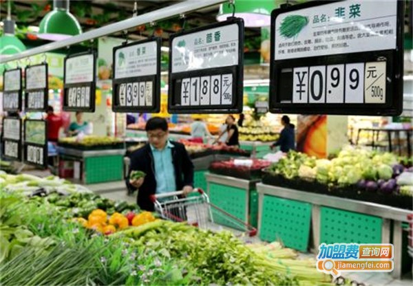 1十家超市加盟费