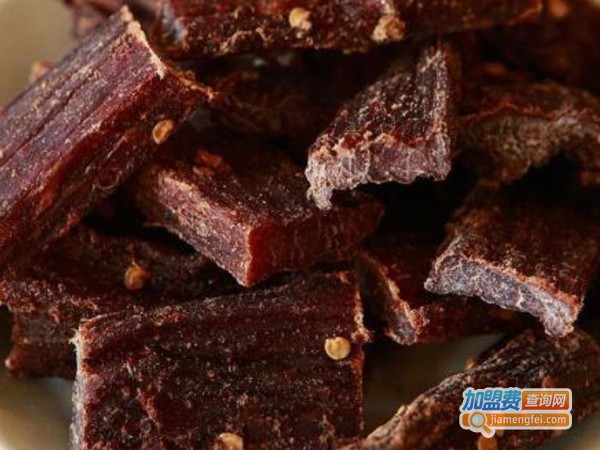 牦牛肉干加盟费