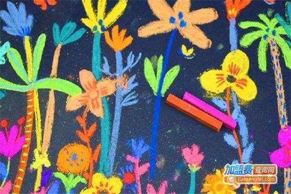 儿童创意美术连锁加盟费