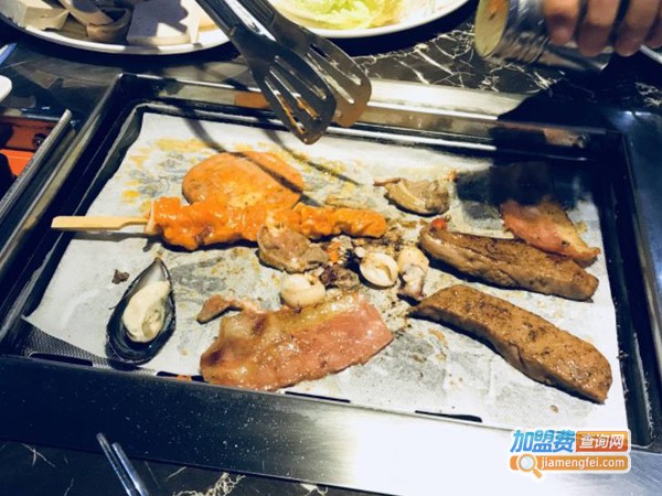 自助纸上烤肉加盟费