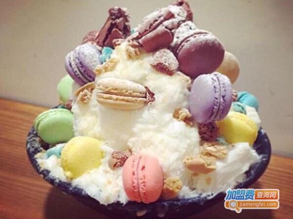 韩国刨冰加盟费