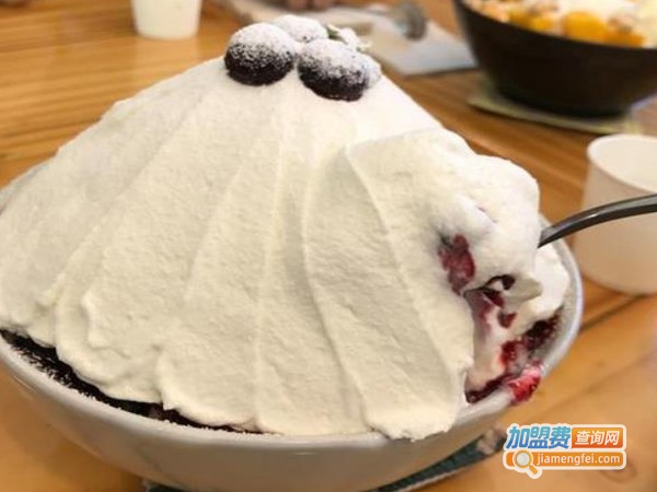 韩国刨冰加盟费