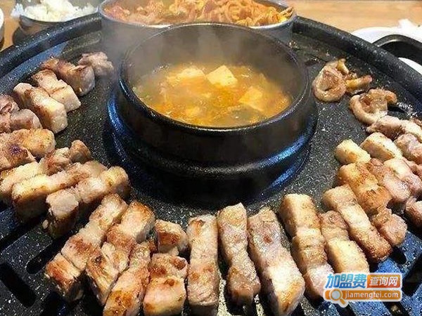 韩国自助烤肉店加盟费