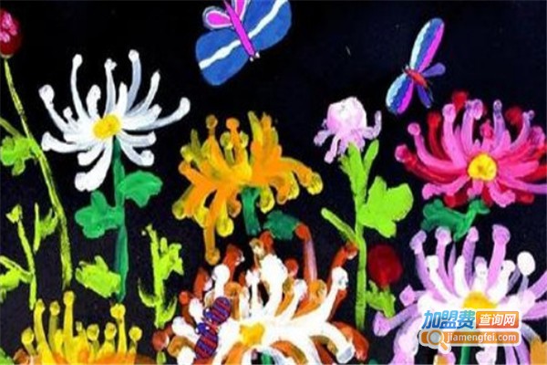 儿童创意美术连锁加盟费