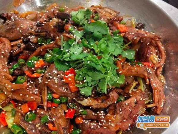 干锅鸭爪店加盟费