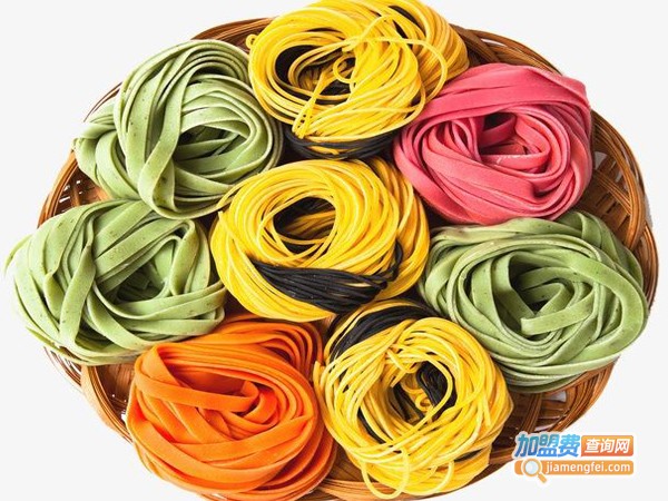 彩色面条店加盟费