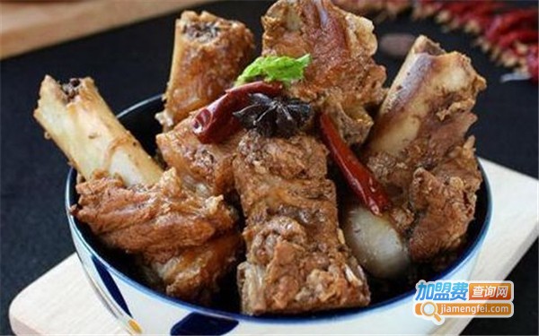 酱骨头火锅店加盟费