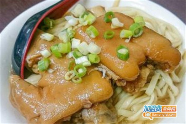 猪脚面加盟费