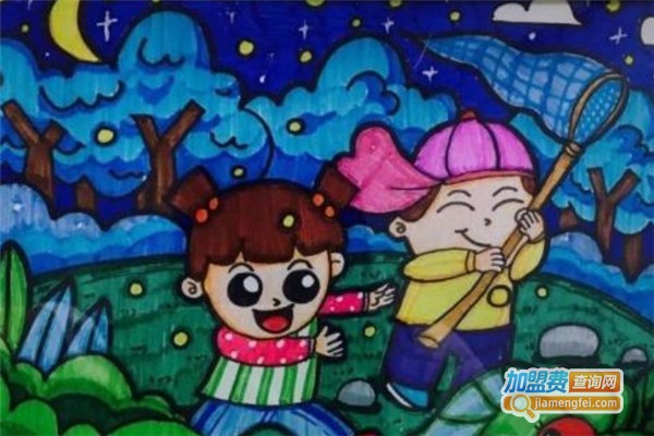 呱呱童画加盟费