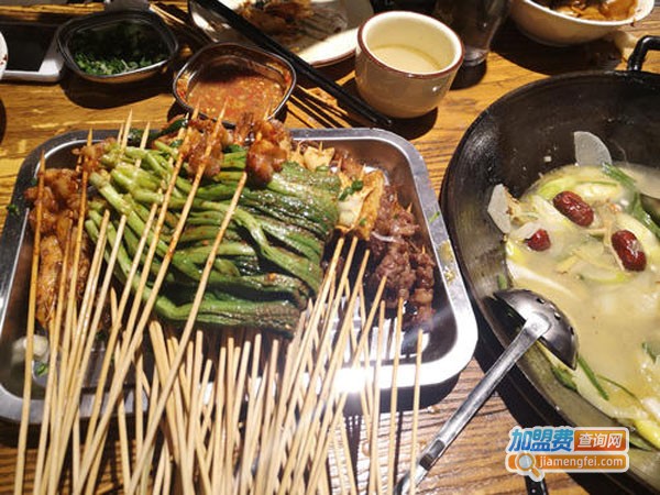 市井烤肉店加盟费