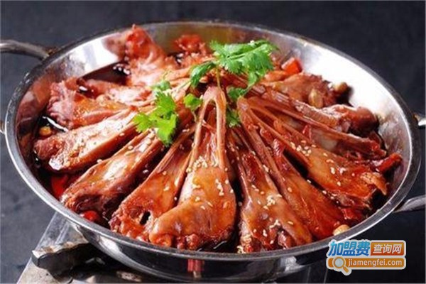 干锅鸭连锁加盟费