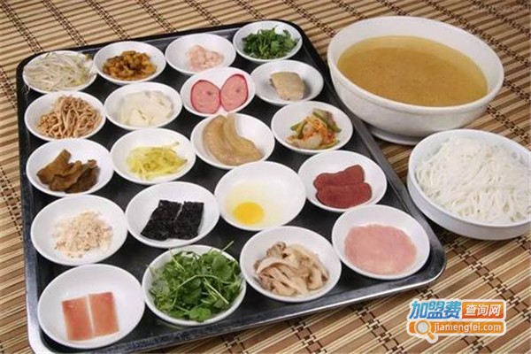 以花食过桥米线加盟费