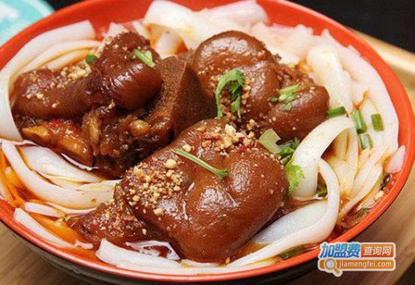 徐记猪脚粉快餐加盟费