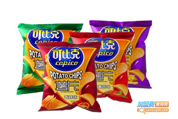 可比克薯片加盟费