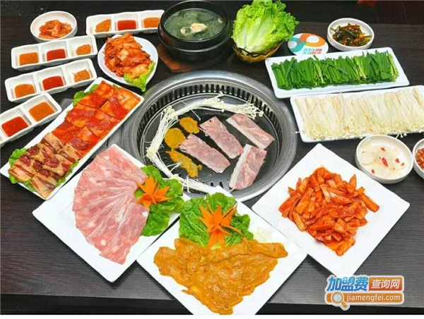 韩膳烤肉店加盟费