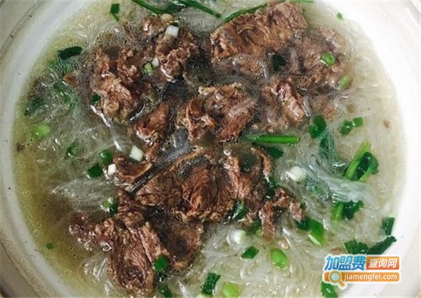 牛肉粉丝汤馆加盟费