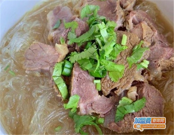 牛肉粉丝汤馆加盟费