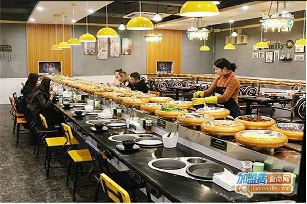 陈记旋转火锅加盟费