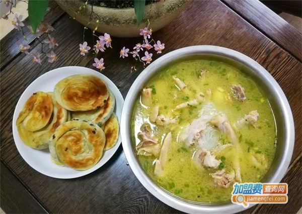 母鸡汤葱油饼加盟费