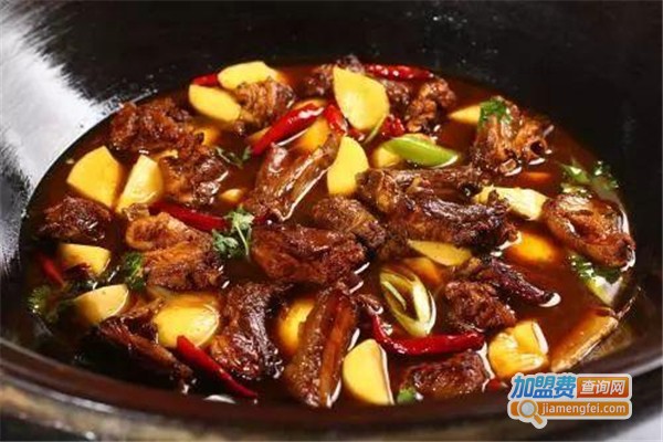 铁锅炖菜连锁加盟费