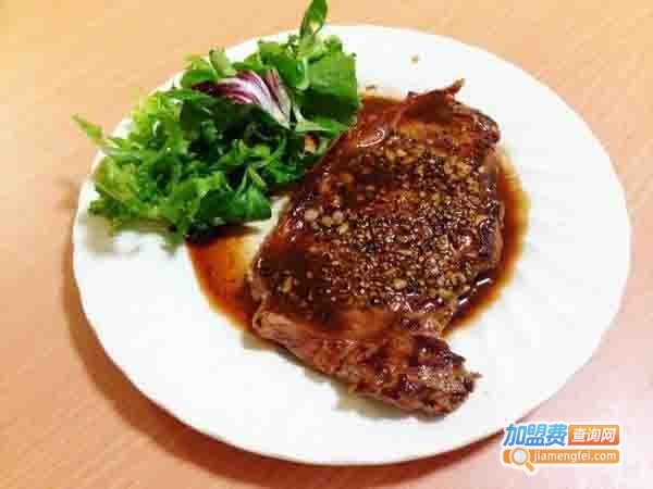 黑椒小镇牛排饭加盟费