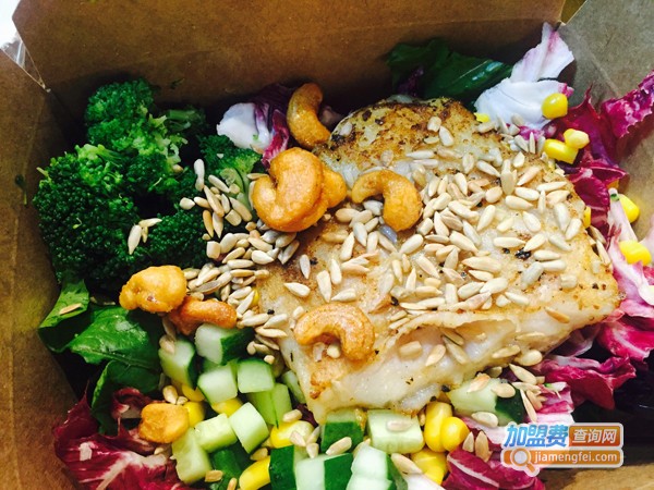 chopped green碎绿沙拉加盟费