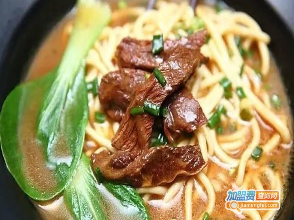 泰劲道牛肉面加盟费