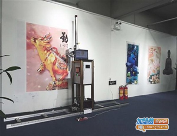 墙壁画打印机加盟