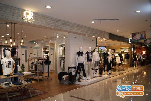 GR男装加盟费