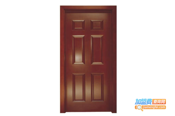 绿平方木门