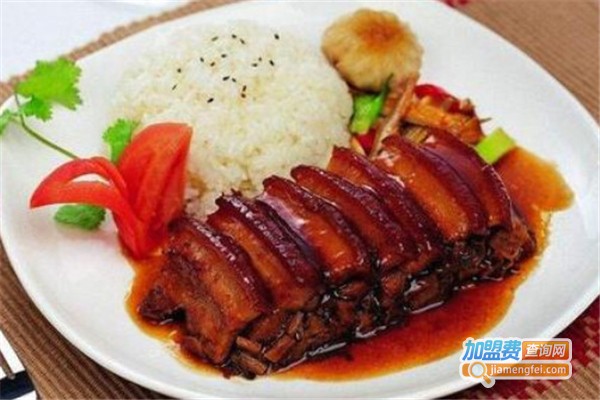 蓝与白快餐店加盟费