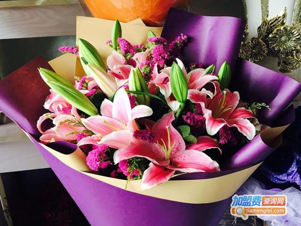 七彩花艺加盟费