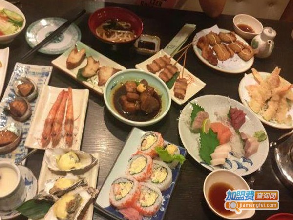 银座日本料理加盟店
